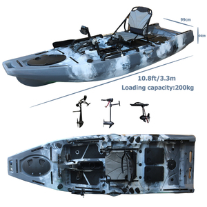 Moteur Hors-bord électrique 12V – 45 Lbs, Réglable, Pour Kayak Et Canoë