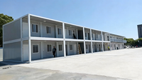 Maison préfabriquée en conteneur, 3 chambres, une salle de bain, 40 pieds, maisons modulaires pliables préfabriquées pour appartement extérieur