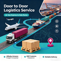 Transitaire Alibaba Amazon vers l'Italie Rome DDP Service de logistique express aérien et maritime porte-à-porte