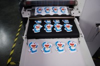 Cortadora de Etiquetas Digital VD320F, Máquina de Corte de Rollo, Ancho de Corte 320 mm, Máquina Cortadora con Alimentación Automática, Plotter de Corte de Papel