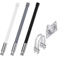 Antenne en fibre de verre Lora 915 MHz avec base magnétique étanche 7,5 dBi, antenne WIFI 2,4 G, antenne omnidirectionnelle 2400-2500 MHz avec câble de 10 pieds