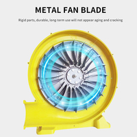 Souffleur d'air gonflable vertical portable à turbine de 1,5 kW, 2 CV, 1500 W