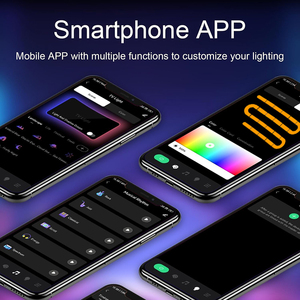 <span class=keywords><strong>Tv</strong></span> retroilluminazione impermeabile a colori Sync Smart Rgbic <span class=keywords><strong>Led</strong></span> striscia di retroilluminazione per 55-85 pollici schermo Monitor App di controllo - Product Image 6