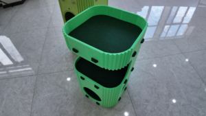 Lit vertical pour <span class=keywords><strong>chat</strong></span> peu encombrant pour deux chats, nid décoratif pour animaux de compagnie, réduisant le bruit - Product Image 3