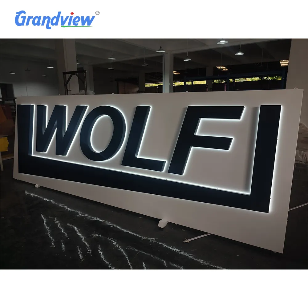 Low Price Letters with Large LED Light Free LOGO Design LED Letters LED Letter Board Sign