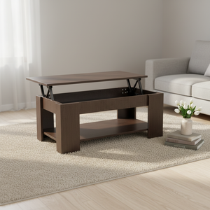 H Foldable Storage <strong>Coffee</strong> <strong>Table</strong> for Living Room, Simple and Stylish - Product Image 4