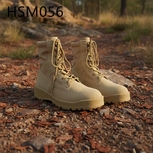 Bottes de combat HY, <span class=keywords><strong>prix</strong></span> <span class=keywords><strong>d</strong></span>'usine, six couleurs disponibles en <span class=keywords><strong>d</strong></span>étail, résistantes à l'abrasion, semelle en caoutchouc haute résistance, bottes tactiques HSM056 - Product Image 1