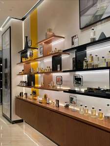 อุปกรณ์ตกแต่งร้านน้ำหอมและเครื่องสำอางแบบกำหนดเอง |   การออกแบบตกแต่งภายในร้านเสริมสวยหรูหราทันสมัยและบริการติดตั้งอุปกรณ์ครบวงจร - Product Image 2