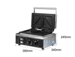 Gran oferta de sandwichera tostada de acero inoxidable 3 en 1, Mini máquina eléctrica comercial <span class=keywords><strong>para</strong></span> hacer sándwiches <span class=keywords><strong>para</strong></span> Snack <span class=keywords><strong>Bar</strong></span> - Product Image 3