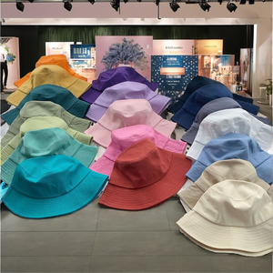 Chapeau de seau en toile de coton unisexe de haute qualité, image vierge, broderie personnalisée, logo personnalisé, voyage en plein air, cyclisme, pêche, usage quotidien - Product Image 2