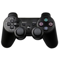 Manette de jeu sans fil 400 mAh pour console PS 3, joystick à double vibration pour manette PS3, contrôleur BT pour PS3