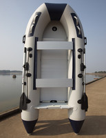 Bateau pneumatique de 3,6 m avec plancher en aluminium et tube à air en PVC haute pression à vendre