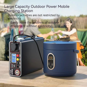 Centrale électrique portable à batterie centrale solaire extérieure <span class=keywords><strong>Didu</strong></span> 300w centrale solaire portable pour le camping batterie au lithium 333wh - Product Image 3