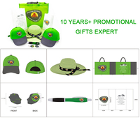 Ensemble cadeau promotionnel de luxe personnalisé pour voiture, comprenant porte-clés parapluie, gobelet, diffuseur d'ambiance et pare-soleil coupe-vent