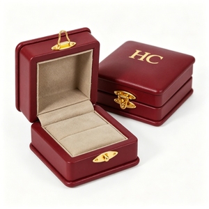 Superior Faux Leather <b>Ring</b> <b>Box</b> Manufacturer Bulk OEM ODM Hinged Jewelry Packaging <b>Box</b> Factory Direct for Global Jewelry Vendors - Product Image 6