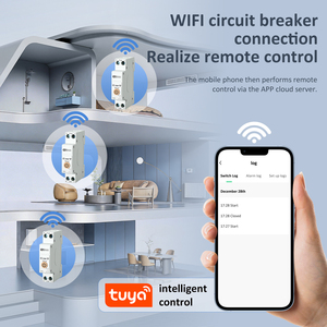 Système de maison intelligente Wi-Fi, disjoncteur 40A 63A, télécommande, minuterie domestique, relais, mesure, surveillance de la tension et du courant, intelligent - Product Image 4