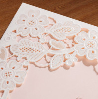 Carte d'invitation de mariage personnalisée de luxe, logo personnalisé, texte, impression dorée sur papier
