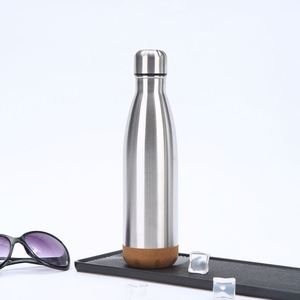Botella de Agua Deportiva de Acero Inoxidable de 500 ml, Doble Pared, Aislada al Vacío, Forma de Cola, para Actividades al Aire Libre, Venta al Por Mayor - Product Image 3