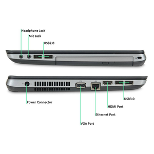 H-P-440 G1 95% Neuf Portable Professionnel Intel Core I5-4ème Génération 8 <span class=keywords><strong>Go</strong></span> de RAM <span class=keywords><strong>256</strong></span> <span class=keywords><strong>Go</strong></span> <span class=keywords><strong>SSD</strong></span> 512 <span class=keywords><strong>Go</strong></span> 1 To 14,1 Pouces Windows-10 Pro - Product Image 5