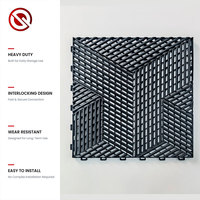 Meilleures ventes : Dalles de sol emboîtables en caoutchouc pour garage, tapis de sol drainant en caoutchouc pour garage intérieur