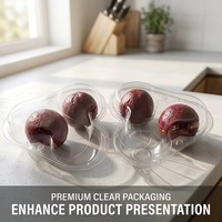 Contenitore Ecologico Monouso per Frutta della Passione con 3, 6, 9, 12 Scomparti in PET/PP/PVC, Personalizzabile con Logo OEM