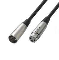 Nouveaux produits en gros, câble de connexion de microphone à trois conducteurs équilibrés, câble audio pour instrument de musique