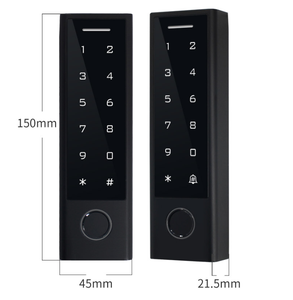 Machine de contrôle d'accès extérieure étanche IP66 <span class=keywords><strong>avec</strong></span> lecteur Wiegand 26/44/56/58, clavier de contrôle d'accès Bluetooth TTLOCK et ouvre-porte - Product Image 4