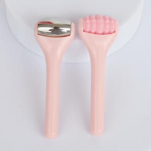 أداة تدليك الوجه والعينين من الفولاذ المقاوم للصدأ بشعار خاص لتخفيف الانتفاخ، أداة محمولة للعناية بالبشرة وعلاج الصداع النصفي وإزالة التجاعيد للاستخدام المنزلي - Product Image 6