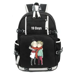 Old Xian 19 Days Comic Print Backpack School Bags Bookbag Women Men Backpacks Teenage Boys Girls Travel Rucksack