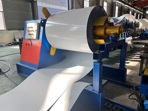Machine de dérouleur d'alimentation servo 5t 10 tonnes Machine de dérouleur de bobine hydraulique en acier de bande de décolletage automatisée - Product Image 4