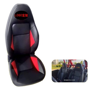 Asiento Modificado para UTV (Vehículo Utilitario Todoterreno) Asiento de Coche Eléctrico de Cuero PVC Tipo Racing con LOGO Personalizado para Autocaravana y Cámper - Product Image 1