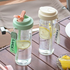 Decani Floral Tea <b>Mug</b> <b>Large</b> Capacity Straw Cup With Carrying Rope For Miss Back To School Spring 2024 - Product Image 2