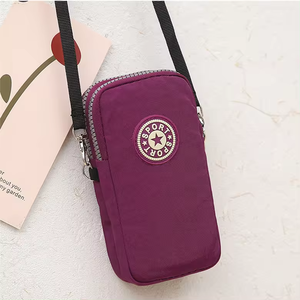 Petite sacoche de luxe pour téléphone portable en nylon, sacs pour téléphone portable pour femmes, mini sac messager, nouveauté 2024 - Product Image 1