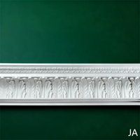 Vente chaude : Corniches sculptées en plâtre GRG pour décoration intérieure/extérieure moderne de salon, moulures de plafond pour hôpitaux, hôtels et villas