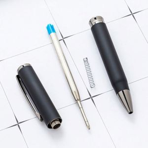 1.0Mm Glue-Sprayed Metal Ballpoint Custom Logo Promotional <b>Pen</b> for Business Gifts Conferences Hotels Advertising - Product Image 4