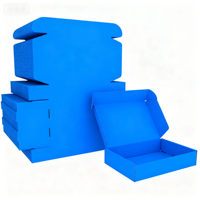 Caja de Cartón Kraft con Logotipo Personalizado, Biodegradable, Ecológica, Compostable, para Envíos de Ropa