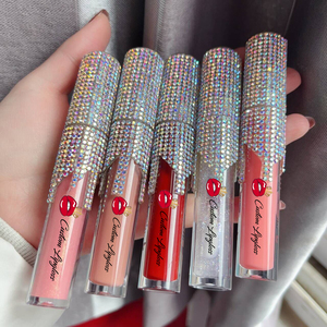 Brillo de labios regordete vegano de lujo Brillo de labios de larga duración Venta al por mayor Etiqueta privada Brillo de labios brillo de labios brillante - Product Image 2