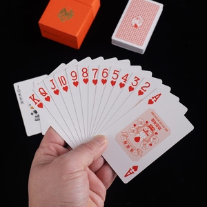 Op maat gemaakte premium PVC speelkaarten voor commerciële promotieactiviteiten, partnerschapsbijeenkomsten en gebrande vrijetijdsactiviteiten - Product Image 3
