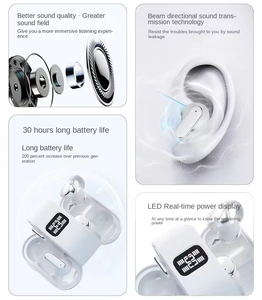 Audífonos Q16 con Bajos Profundos, 2 en 1, Auriculares para Juegos con Pantalla Digital TWS para Viajes y Negocios - Product Image 5