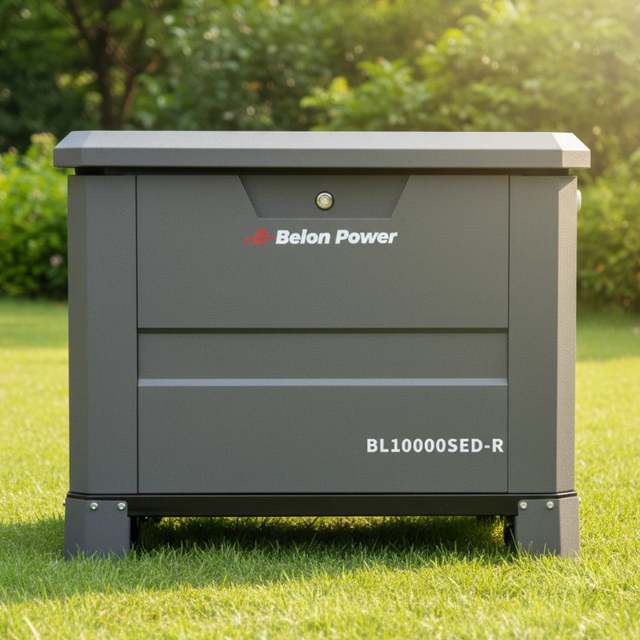 Portable Silent 9kW Petrol Generator NG LPG Gasoline Generator 8kw Three Fuel Generator with ATS Box for Emergency Backup