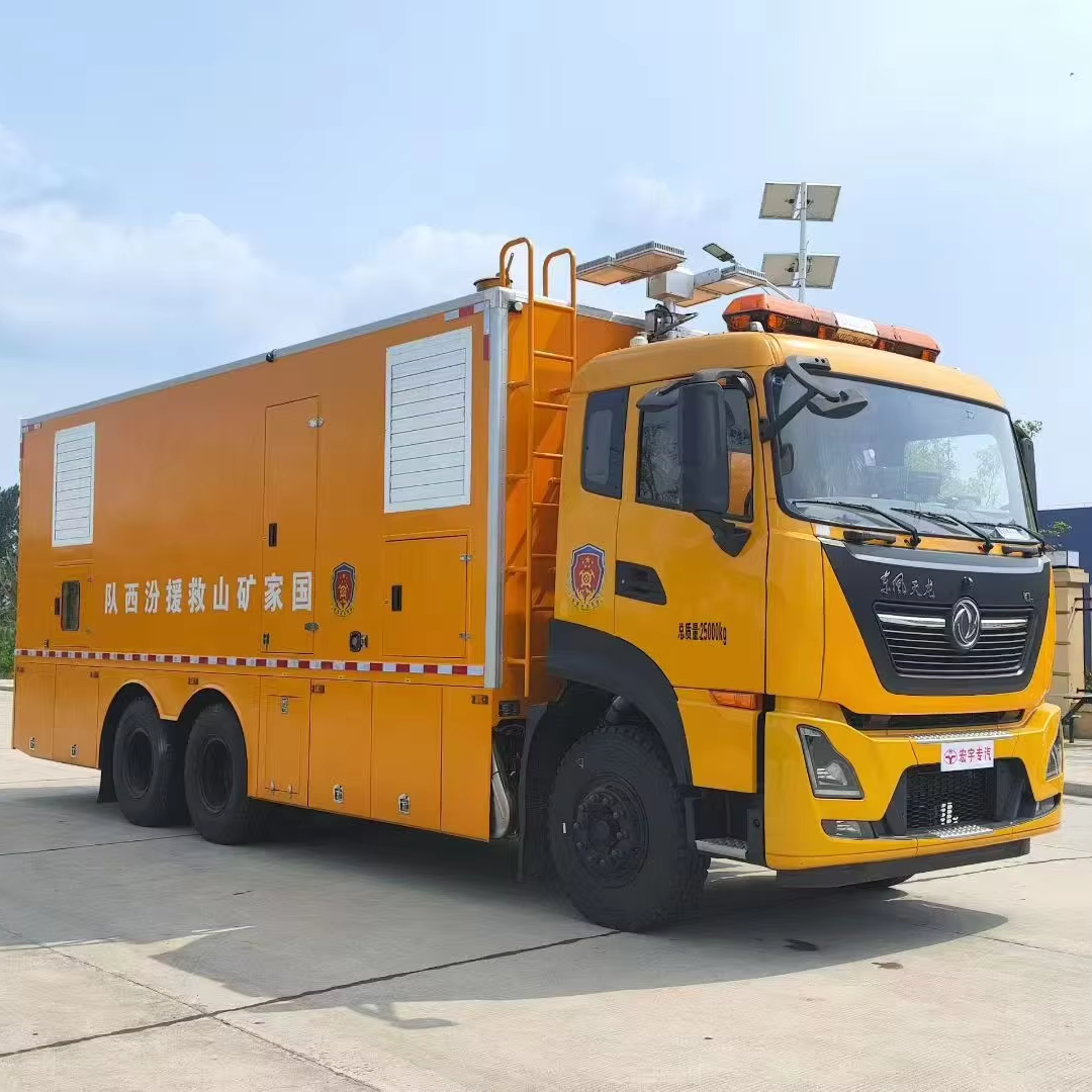 Dongfeng, новый дизельный топливный автомобиль с инструктажем по эксплуатации, грузовик Евро 5, Мобильный автомобиль с аварийной поддержкой 440V230, 660 В, с тремя напряжениями