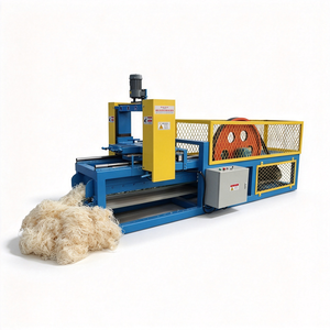 Machine à fabriquer la laine de bois et l'excelsior, largeur 1-10 mm, pour le rembourrage d'emballages et le matériau de rembourrage pour boîtes cadeaux - Product Image 1