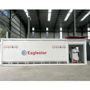 20 Feet And 40 Feet Containerised Mobile Fuel Station 40ft Container Mobile Fuel Petrol Station
