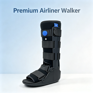 Bota Ortopédica con Soporte de Aire para Rodilla, Antideslizante, con Ranuras para Correas Integradas, para Esguinces de Tobillo, Lesiones Traumáticas de Pie y Rehabilitación - Product Image 1