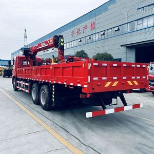 Grue montée sur camion Dongfeng D3L 6x4, grue à flèche Chengli Changwei de 12 tonnes à 5 sections avec bras secondaire à extension simple - Product Image 5