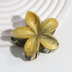 Accessoires capillaires nacrés du Nouvel An : Ensemble de barrettes à fleurs œuf, pince requin à fleurs gelée et pince à cheveux - Product Image 5