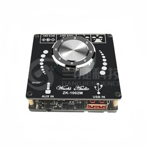 Baru 2.0 Stereo 2100W <span class=keywords><strong>Bluetooth</strong></span> <span class=keywords><strong>5.0</strong></span> Amplifier Digital papan modul Onboard AUXUSB antarmuka ZK-1002M - Product Image 2