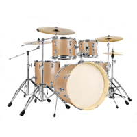 5 Parçalı Davul Seti Trampet, Floor Tom, Kick Davul, 4 Zil, Zil Standı ve Davul Taburesi ile
