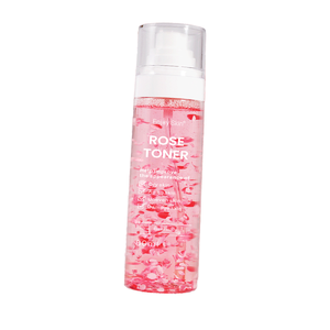 Tonique en spray à l'eau de rose végétalien certifié biologique, apaisant, hydratant, sans alcool, soin de la peau coréen de luxe, vitamine C, acide hyaluronique - Product Image 1