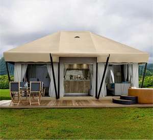 Fabrika fiyat yeni tasarım kare glasafari çadırı banyo mini mutfak - Product Image 4